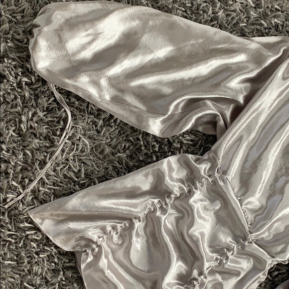 ASOS Balloon Sleeve Party Dress - Picture 3 of 4